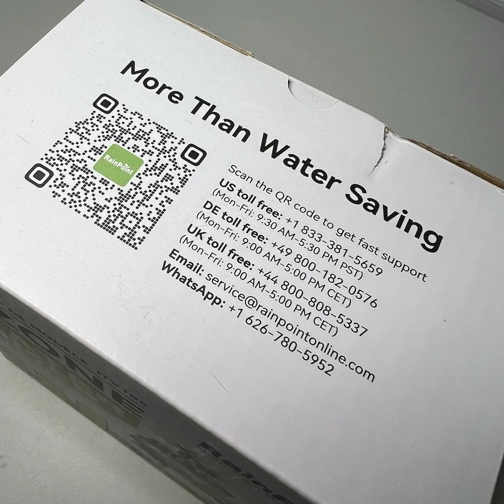 NEW RainPoint Programmable 1 Zone Water‎ Timer Model Number ITV105 OPEN BOX